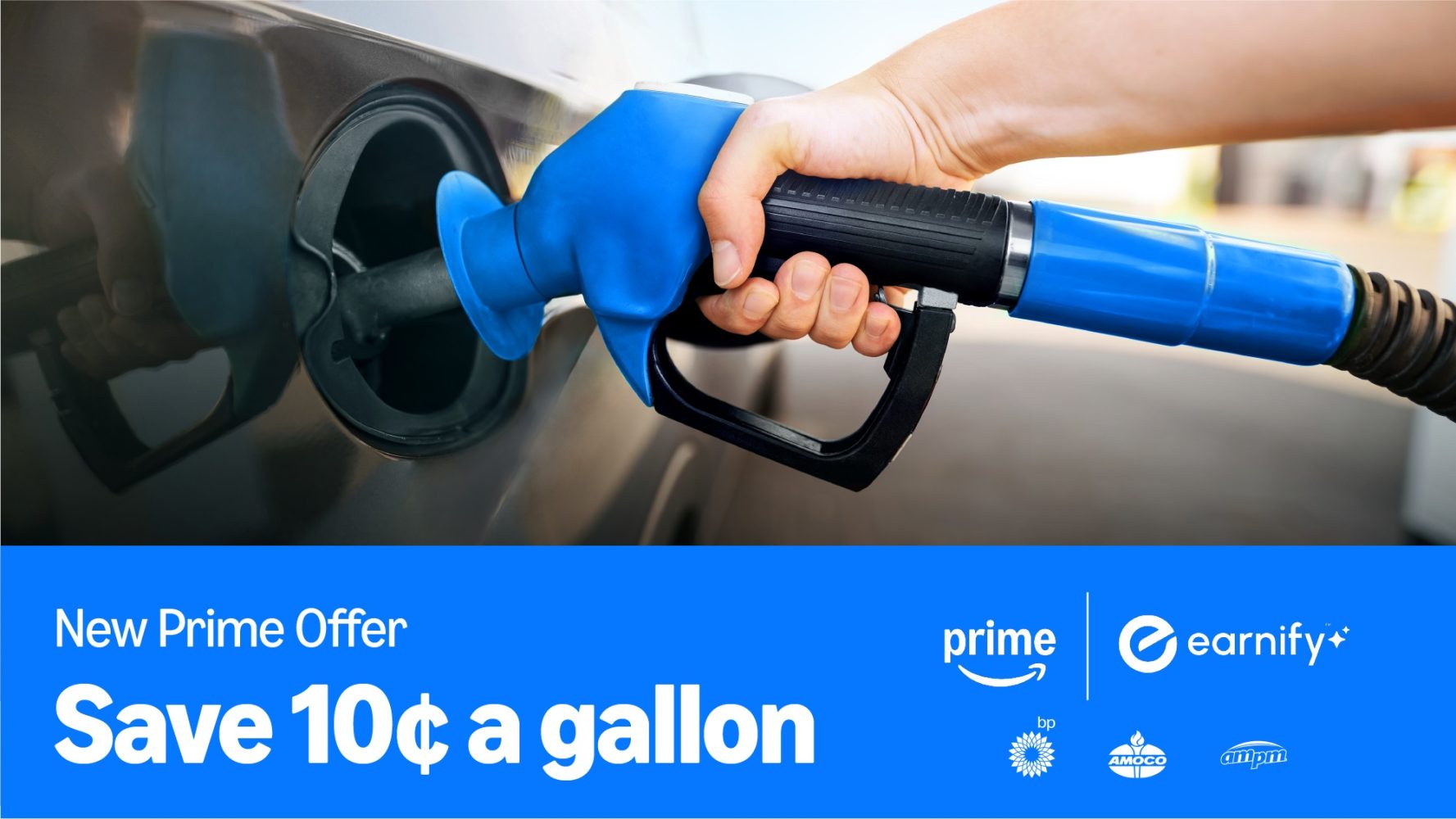 Amazon Prime can now save you 10 cents a gallon on gas