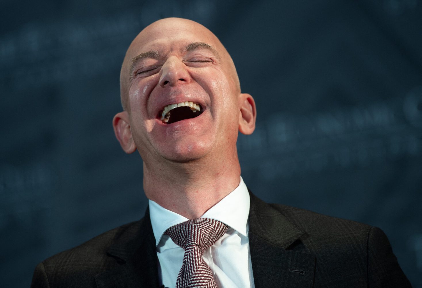 Jeff Bezos has tweeted exactly twice this year, both times gushing over President Trump