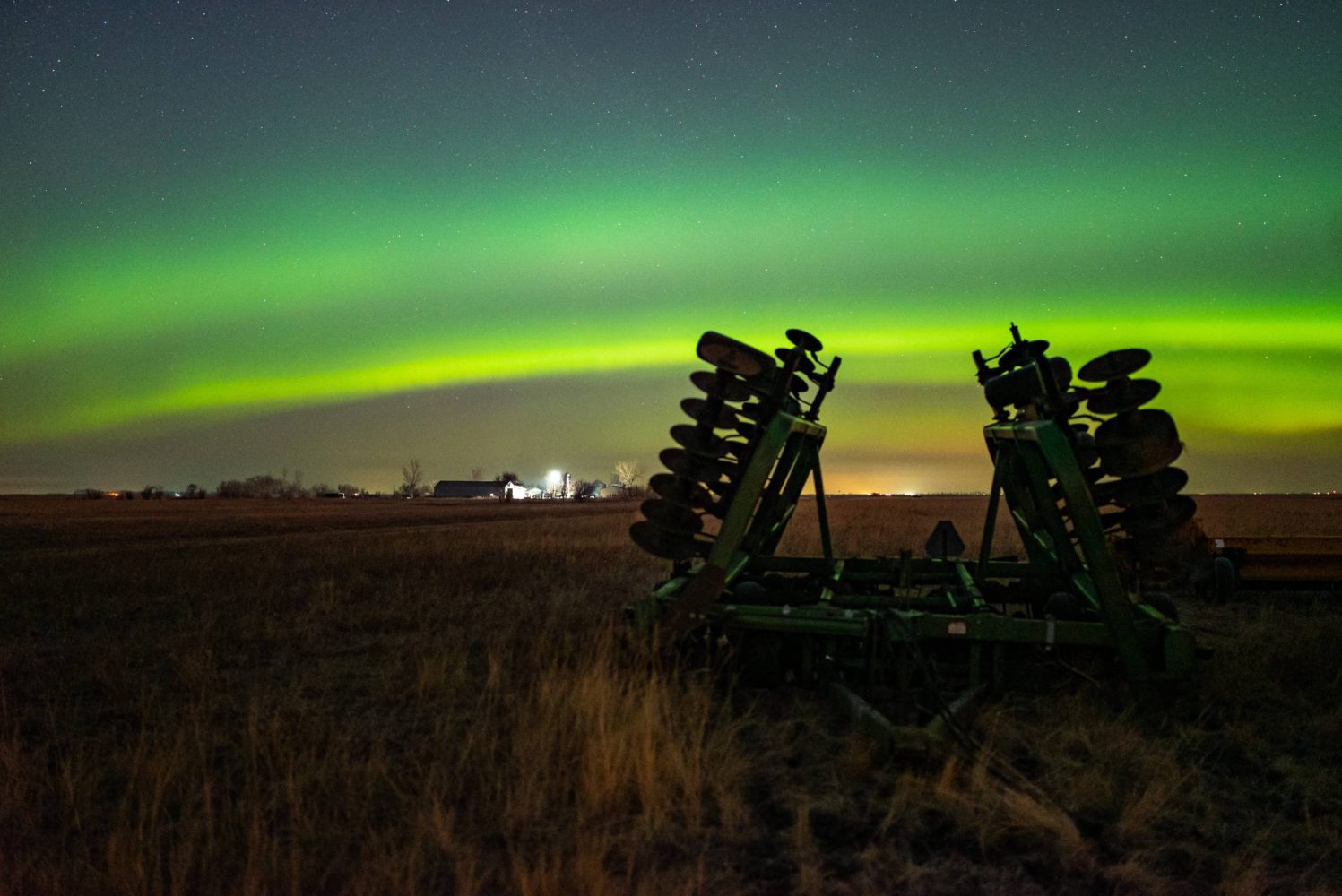 Geomagnetic super storms caused tractors to move on their own