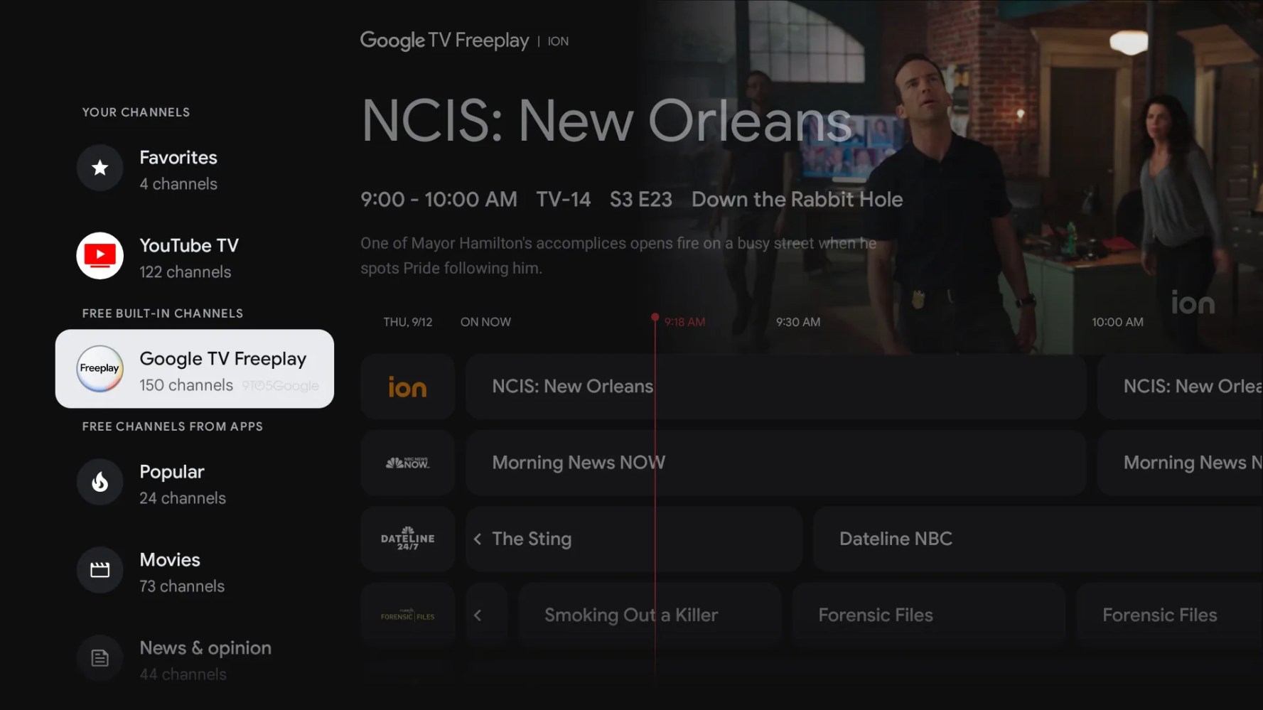 Google TV Freeplay adds 15 new channels in time for the holidays